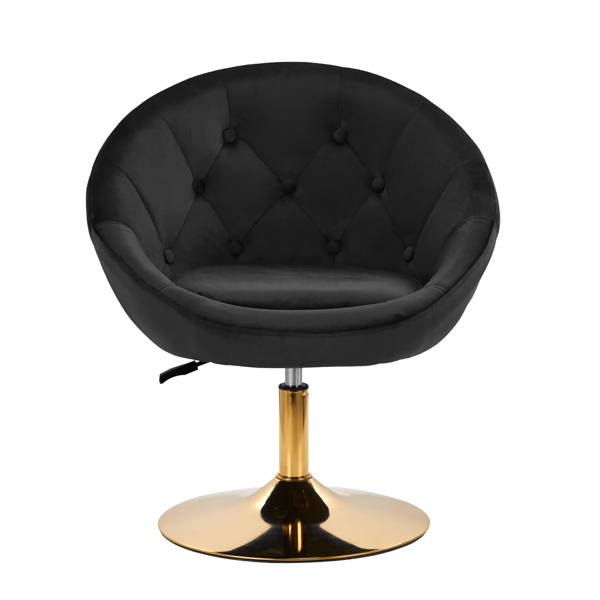 4Rico wivel Chair QS-BL12B Black - Image 2