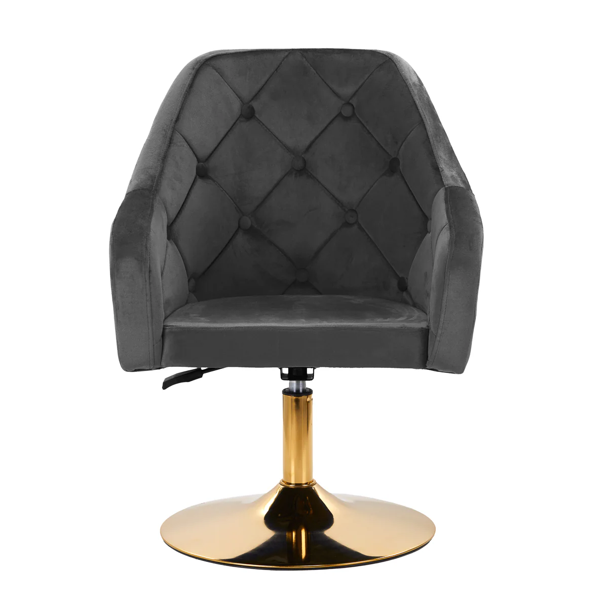 4Rico Swivel Chair QS-BL14G Grey - Image 2