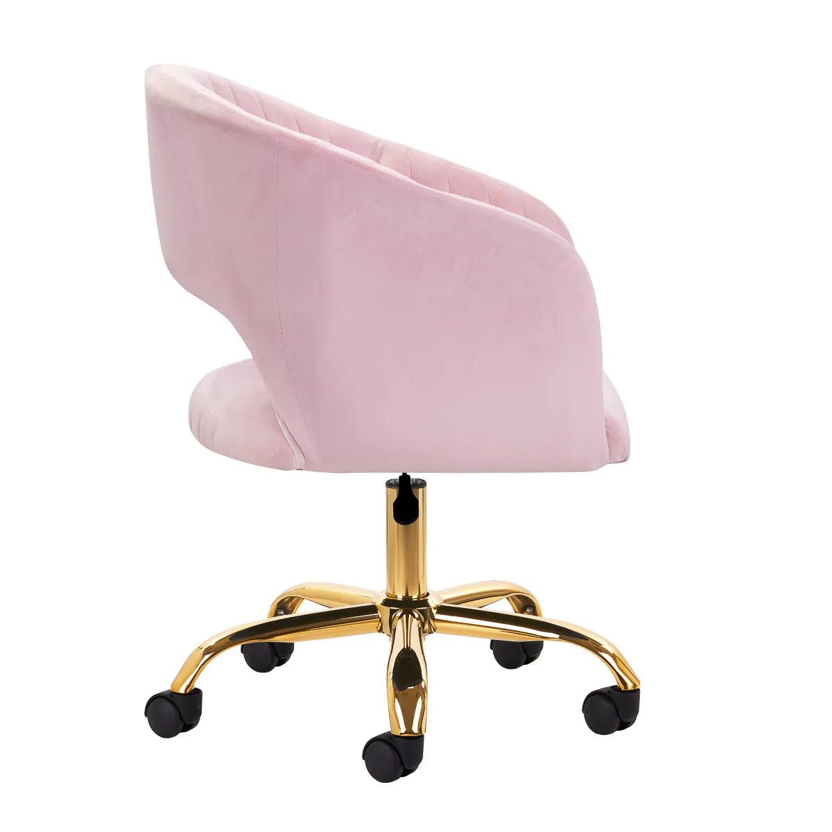 4Rico Swivel Chair QS-OF212G Pink - Image 4
