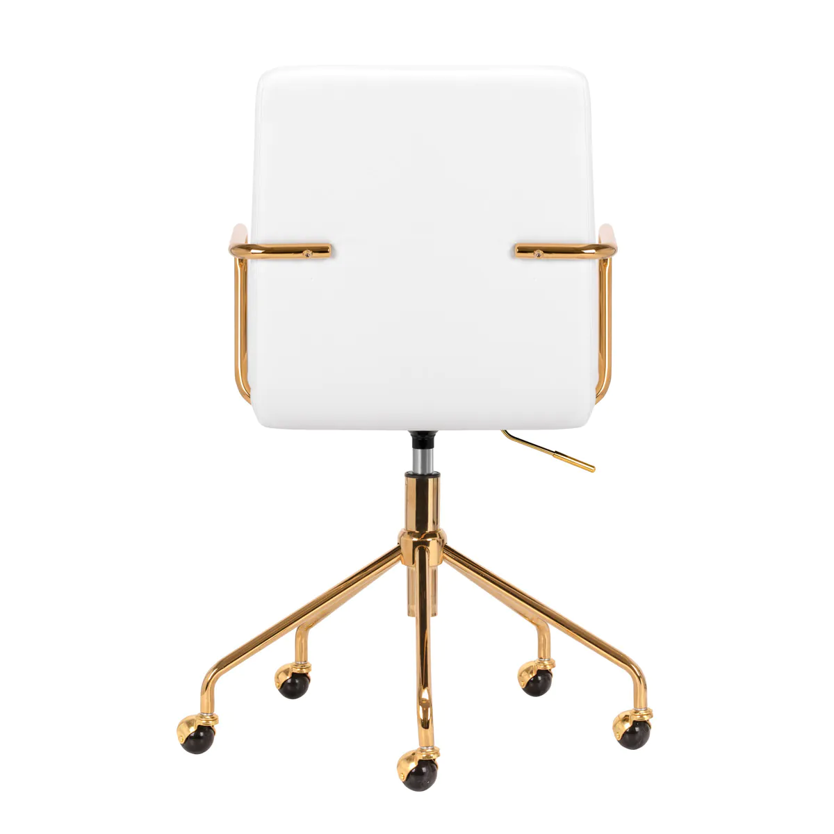 ActiveShop Beauty Chair QS-OF211G White & Gold - Image 4