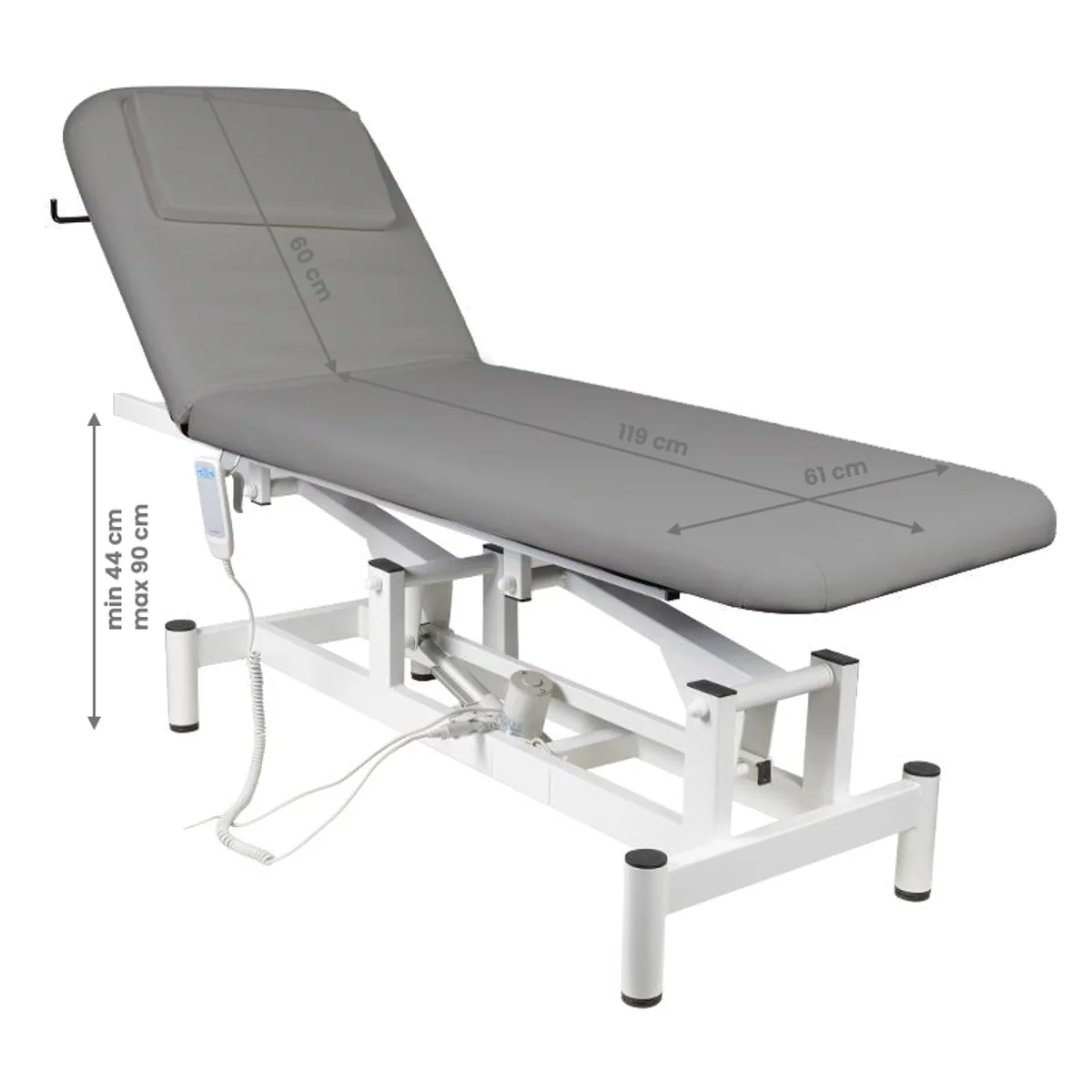 ActiveShop Massage Electric Bed 079 Gray 1 Motor - Image 2