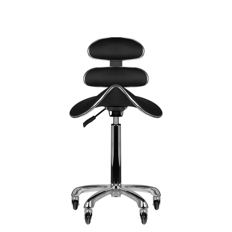 ActiveShop Roll Speed AM-880 High Cosmetic Stool Black - Image 6