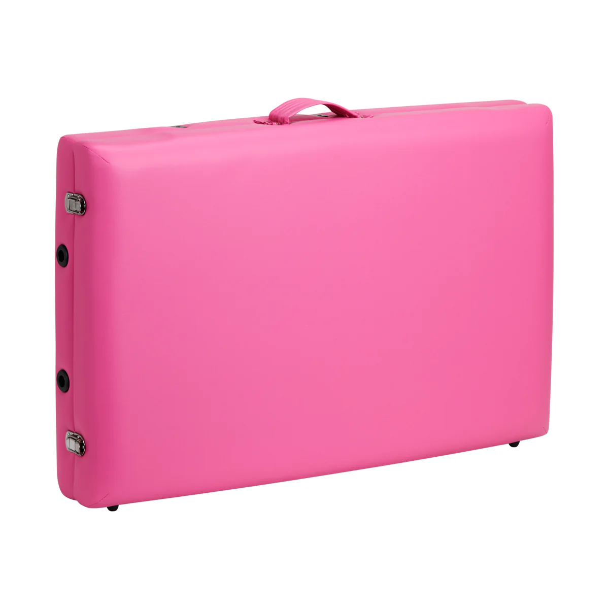 ActivFizjo Aluminum Folding Massage Table Comfort Lux 2-Sections Pink & Black - Image 4
