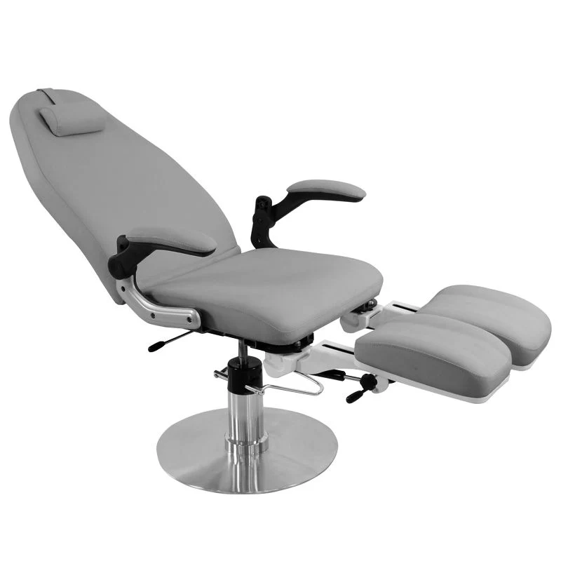 Azzurro Hydraulic Podiatry Chair 713A Grey - Image 4