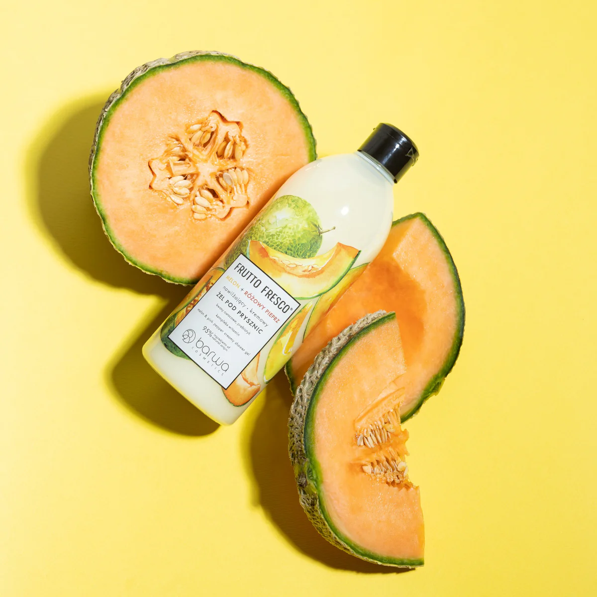 Barwa Frutto Fresco Moisturizing Shower Gel Melon & Pink Pepper - Image 2
