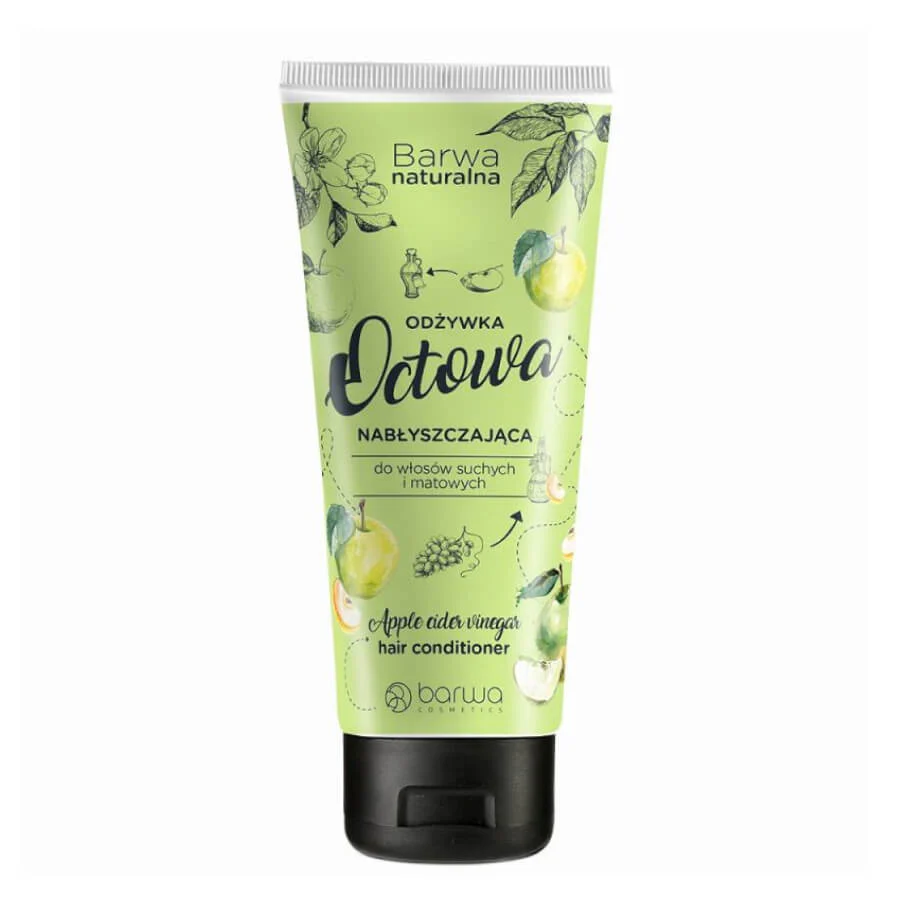 Barwa Glossy Apple Cider Vinegar Hair Conditioner Tube - Image 2