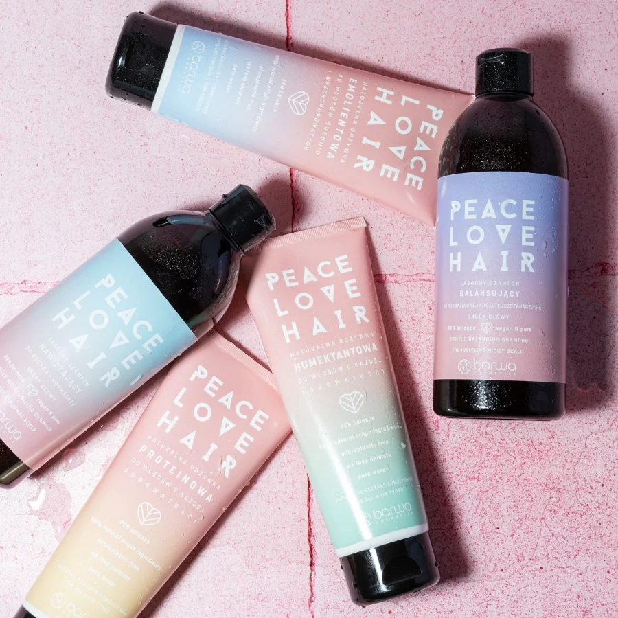 Barwa Peace Love Hair Balancing Shampoo Irritated & Oily Scalp - Image 2