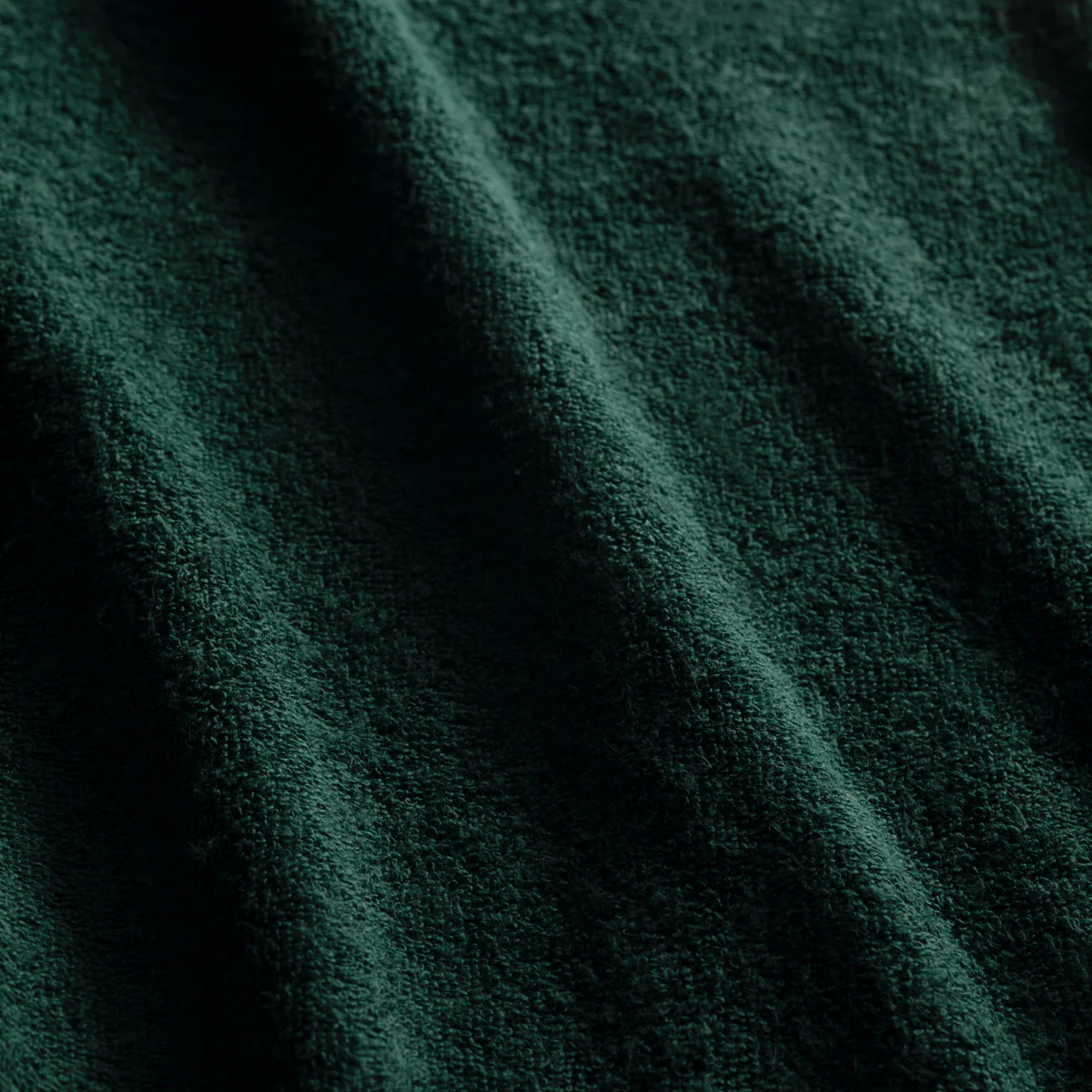 Beauty Chair / Bed Terry Sheet Elastic Cover 70cm x 190cm Bottle Green - Image 2