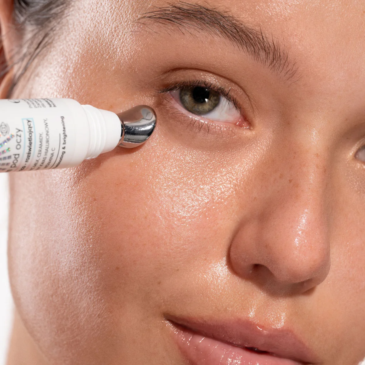 Bielenda Glaze & Glow Brightening Illuminating Eye Cream Glazed Skin Effect - Image 2