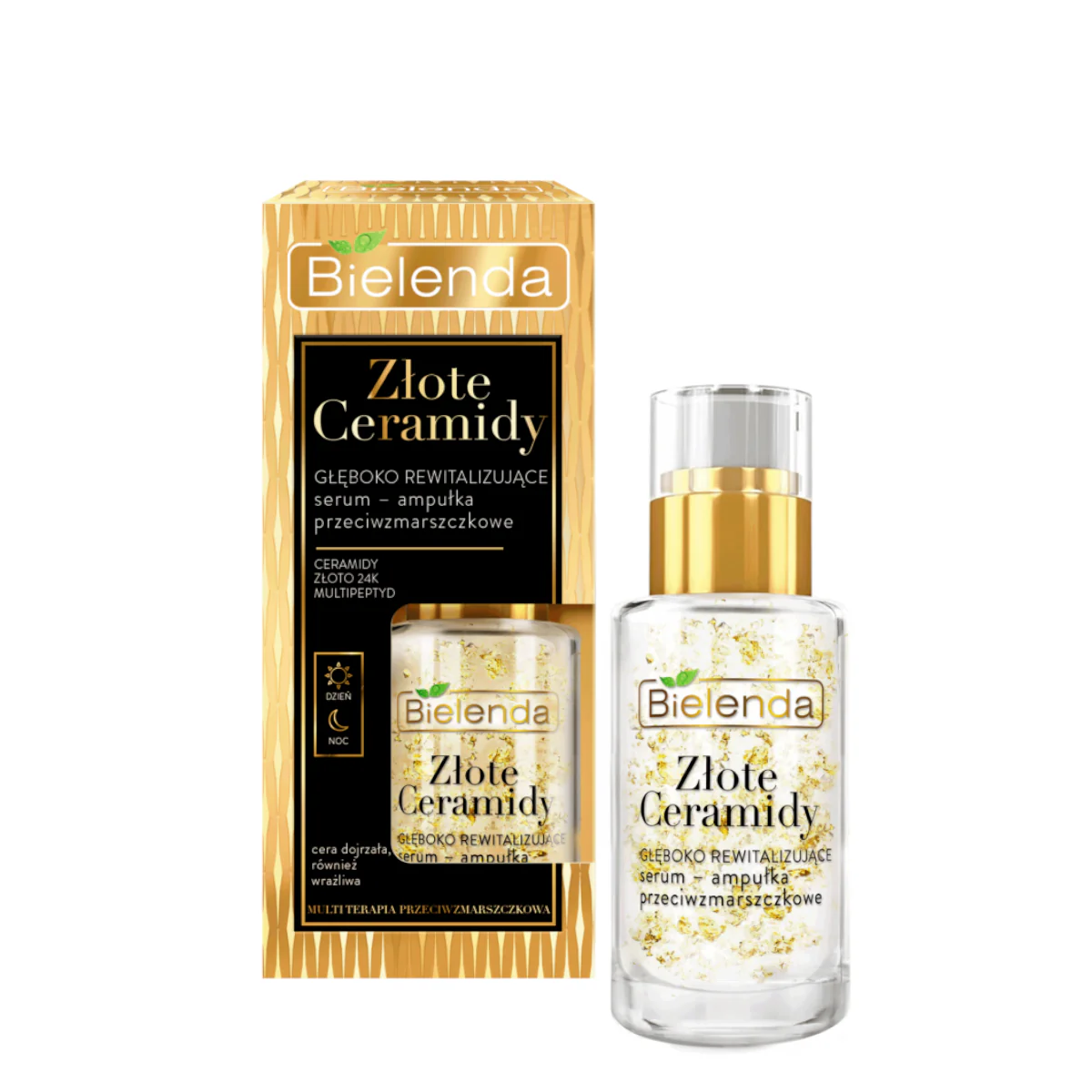 Bielenda Golden Ceramides Deeply Revitalizing Anti-Wrinkle Ampoule Serum