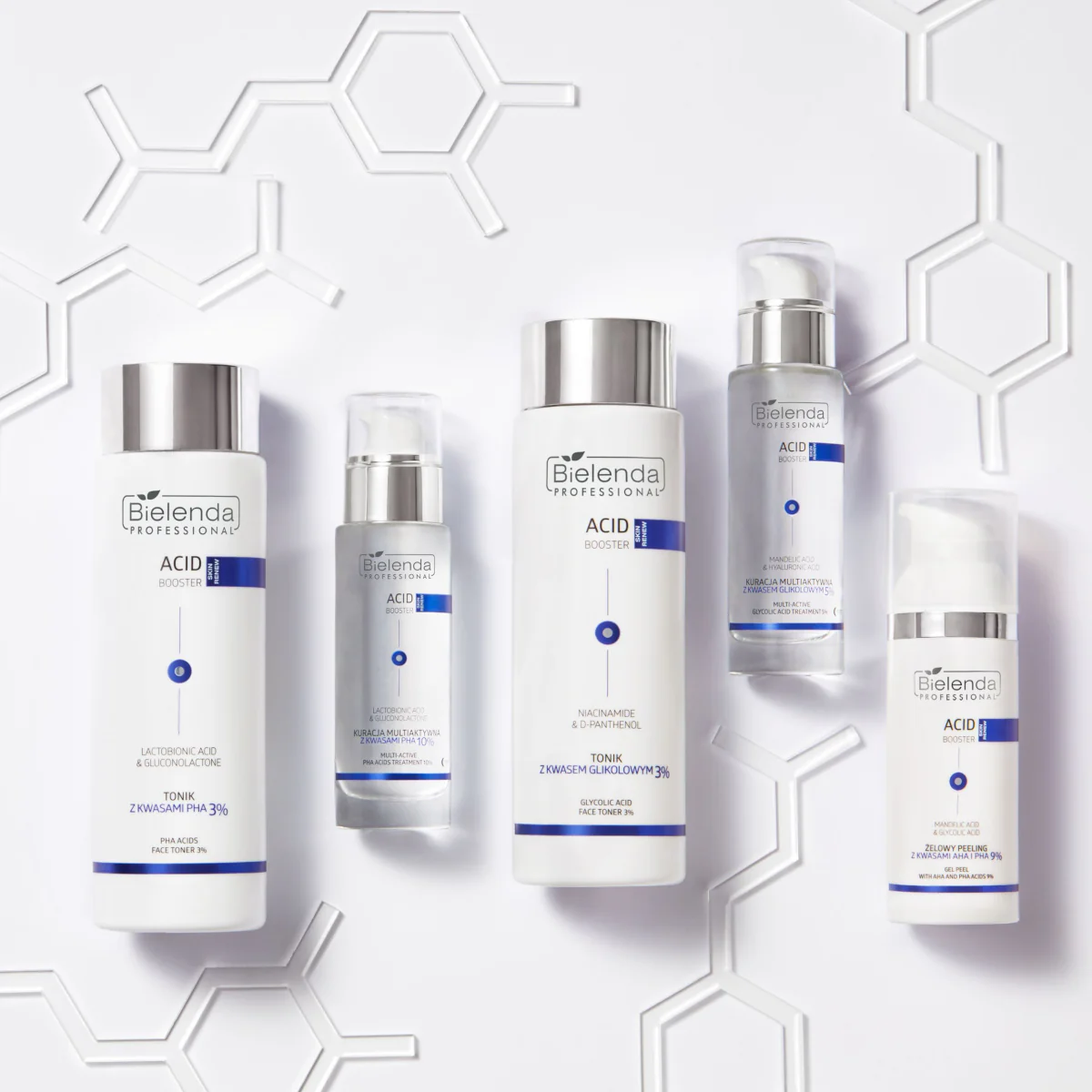Bielenda Professional Acid Booster Gel Peeling with AHA & PHA Acids 9% - Image 4
