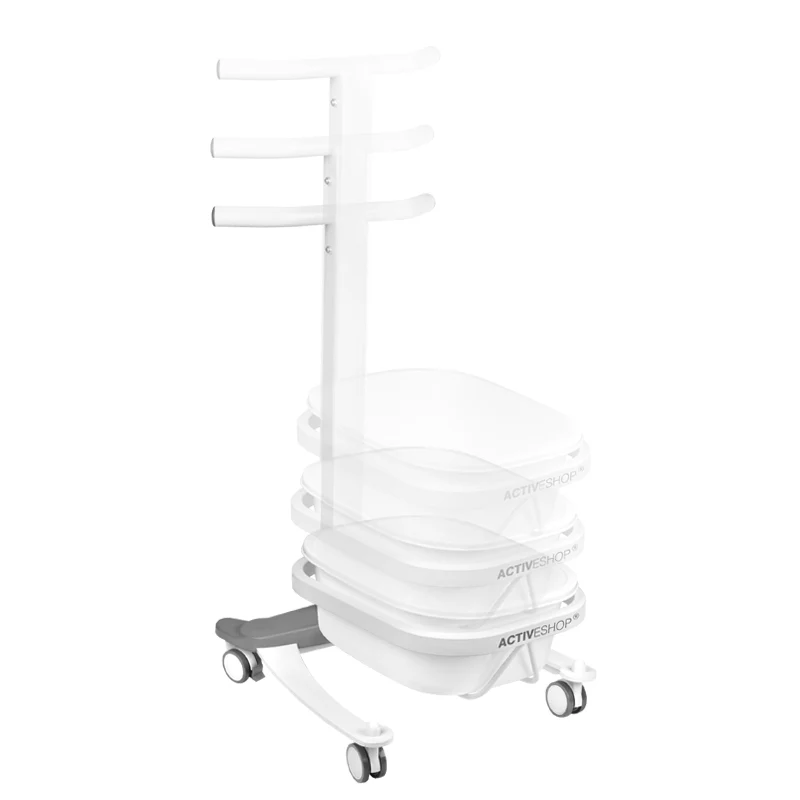 ACTIVESHOP Comfort pedicure tray on wheels with lift function - Image 9