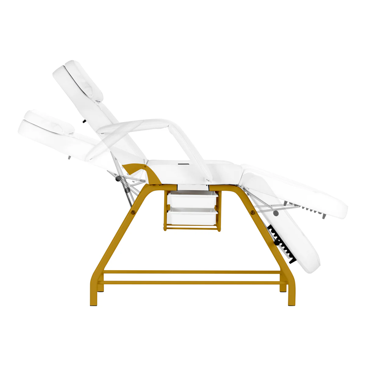 ActiveShop Cosmetic Chair 557G with Cuvettes White - Image 3