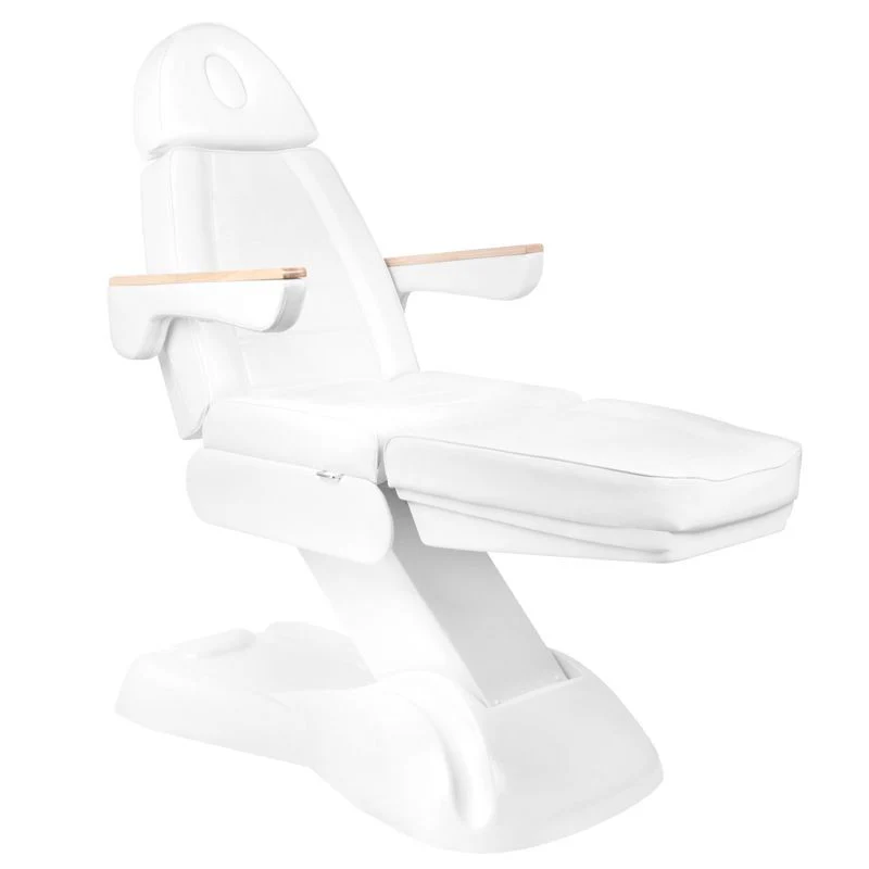 Sillon Electric Cosmetic Chair Lux 273B + Stool 304 White - Image 6
