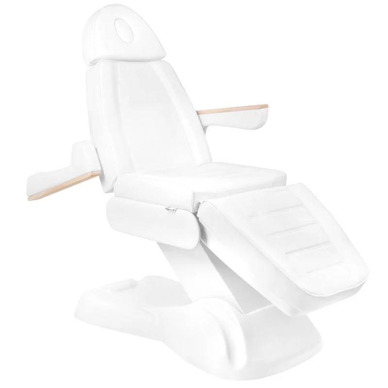 Sillon Electric Cosmetic Chair Lux 273B + Stool 304 White - Image 7