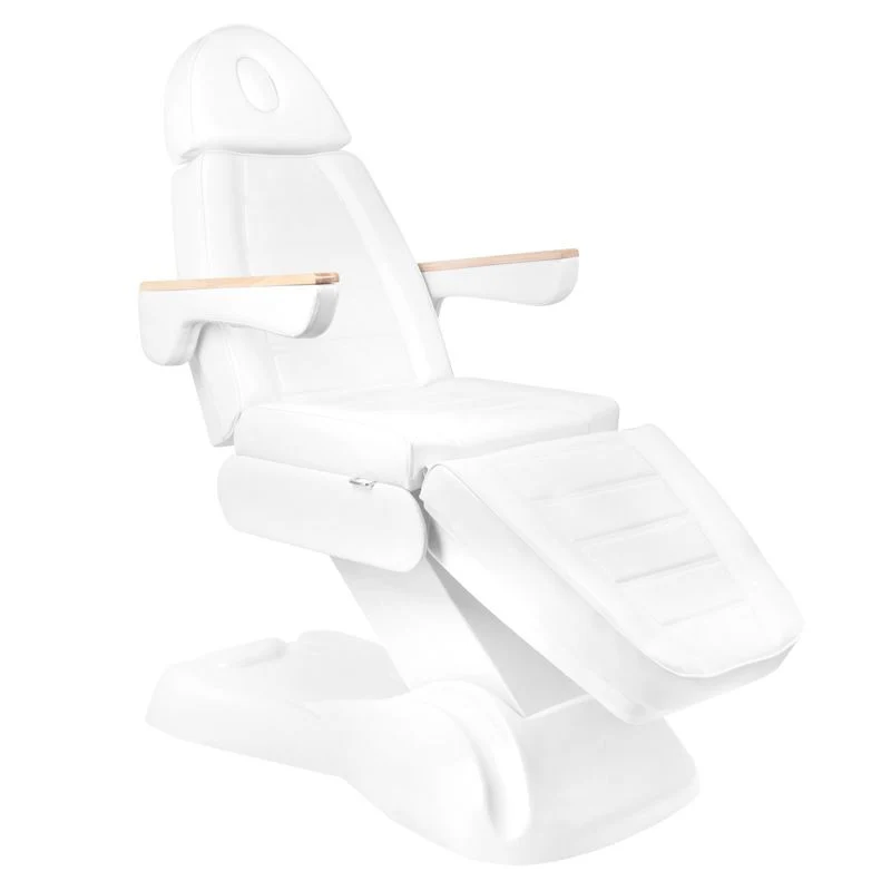 Sillon Electric Cosmetic Chair Lux 273B + Stool 304 White - Image 9