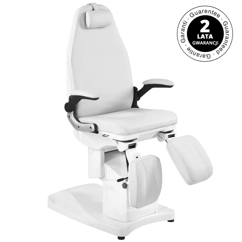 Azzurro Electro Podiatry Chair 709A 3 Strong White - Image 10