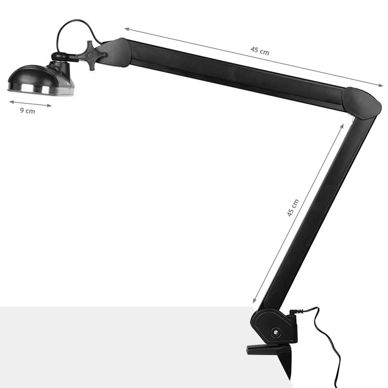 Elegante LED workshop lamp 801 l with a vice reg. black light intensity - Image 2
