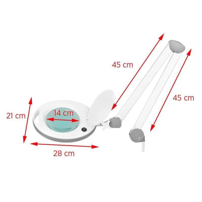 Elegante 6014 60 LED magnifier lamp 5d smd for table top - Image 2