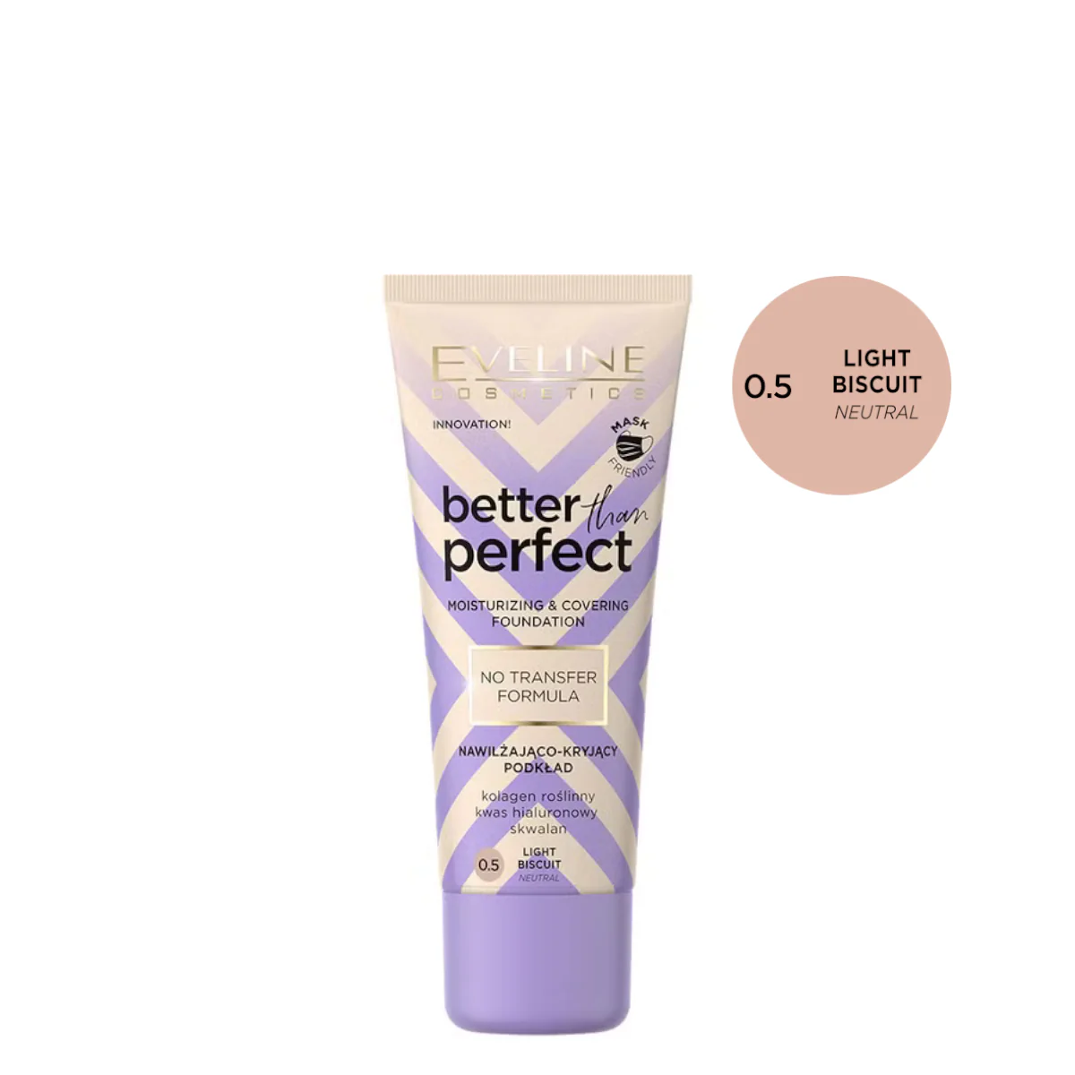 Eveline Better Than Perfect Moisturizing & Covering Foundation - Image 5