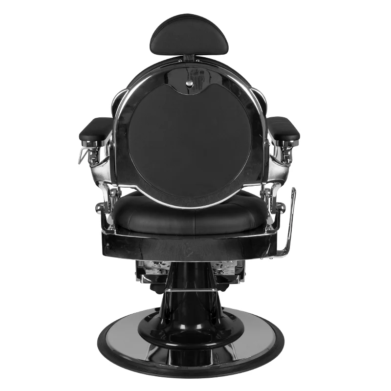 Gabbiano Barber Chair Giulio silver black - Image 5