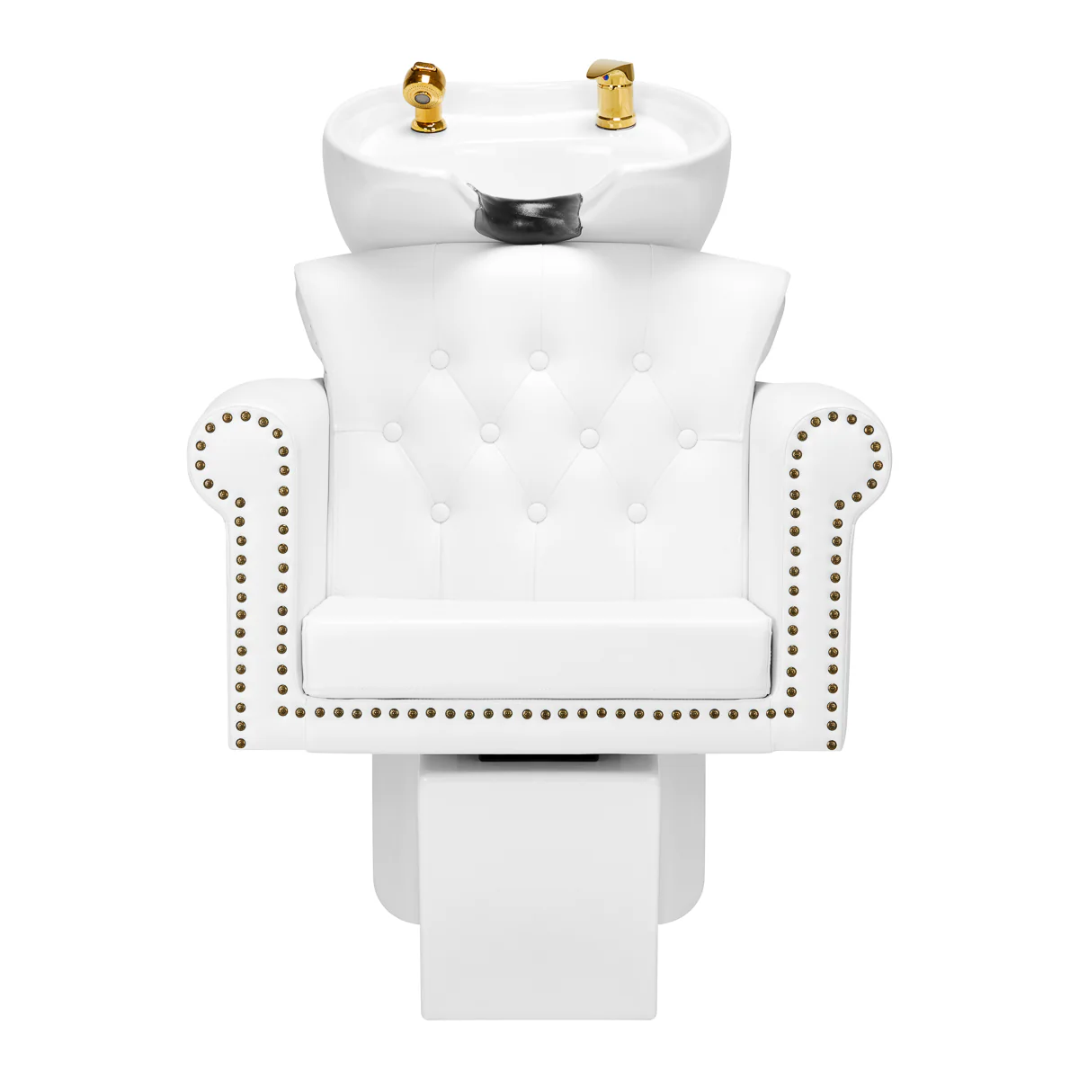 Gabbiano Hairdressing Backwash Unit Berlin Gold & White - Image 3