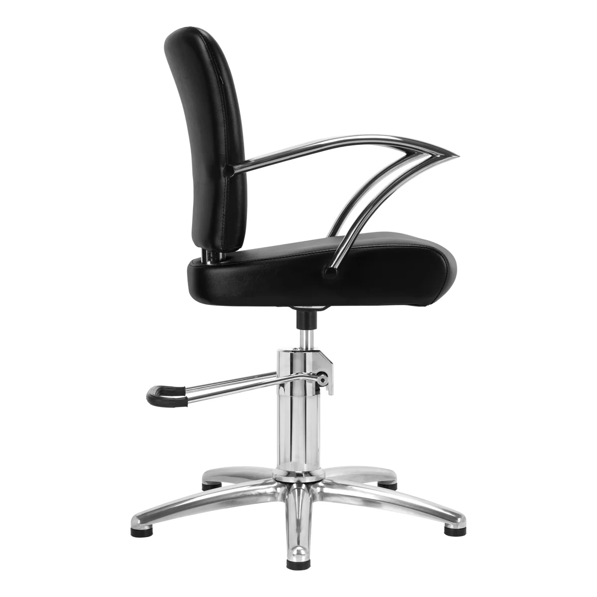 GABBIANO HAIRDRESSING CHAIR DALLAS BLACK - Image 7