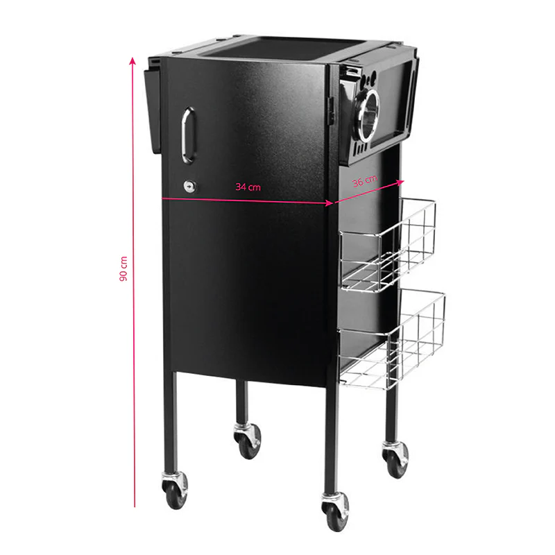 Gabbiano Hairdressing Helper Deluxe 500 Black - Image 10