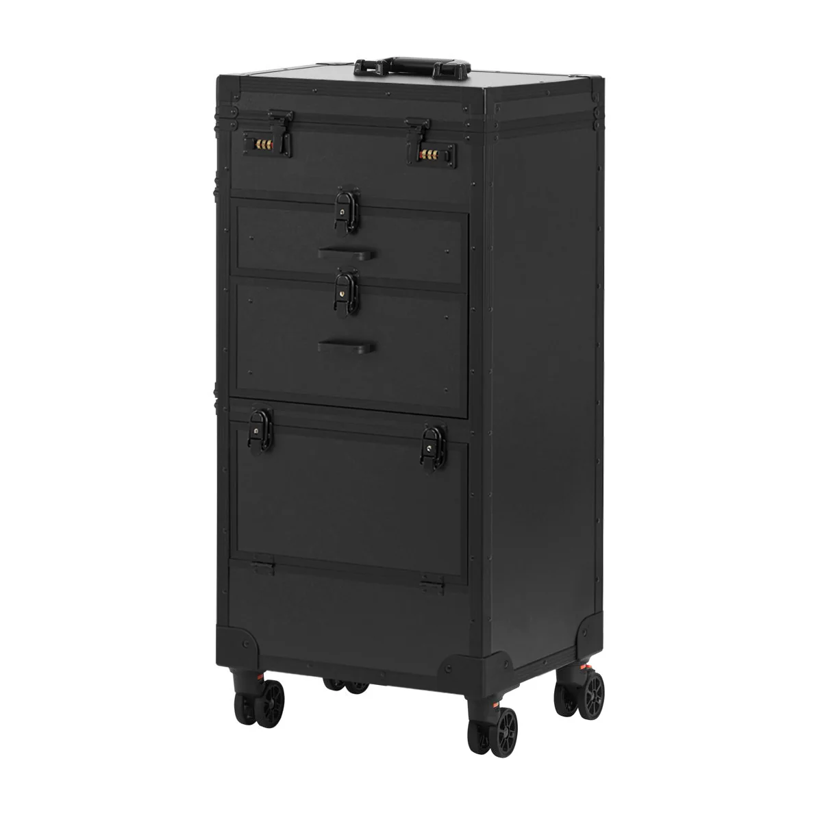Gabbiano Mobile Hairdresser Trolley V21 Black