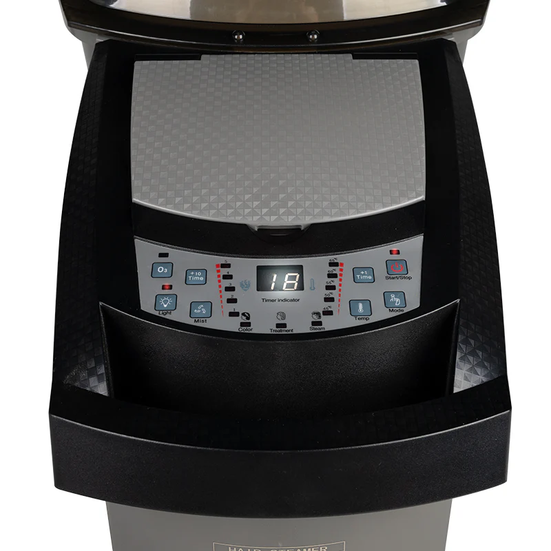 Gabbiano Silver Standing Hairdressing Sauna with Active Ozone - Image 3