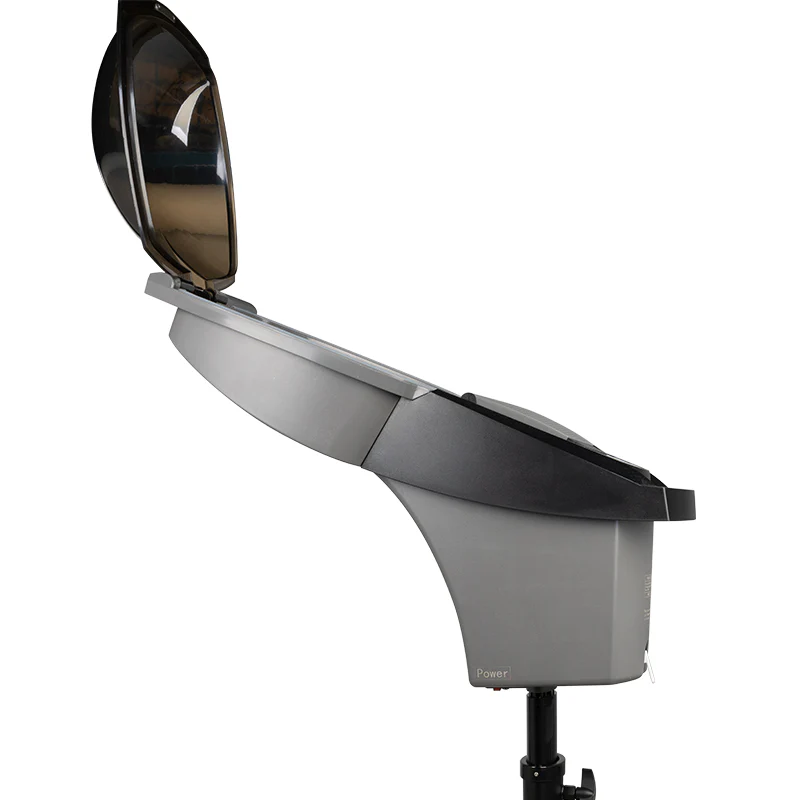 Gabbiano Silver Standing Hairdressing Sauna with Active Ozone - Image 4