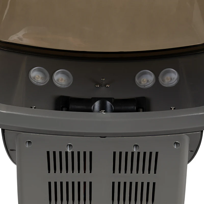 Gabbiano Silver Standing Hairdressing Sauna with Active Ozone - Image 6