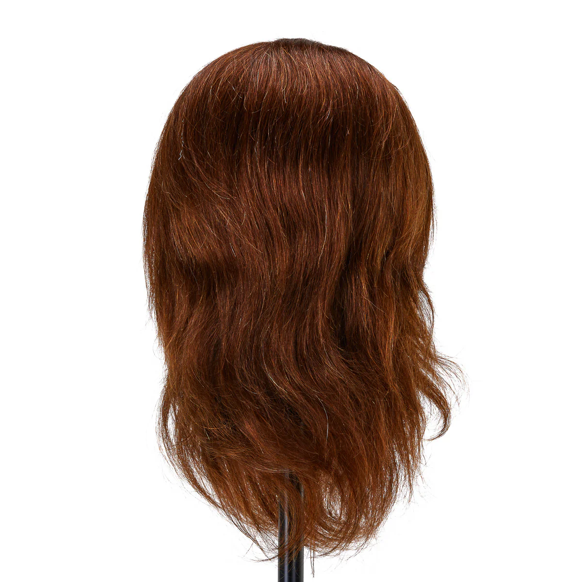 Gabbiano WZ4 Training Head With Beard, Natural Hair, Colour 4#, Length 8"+6" - Image 3