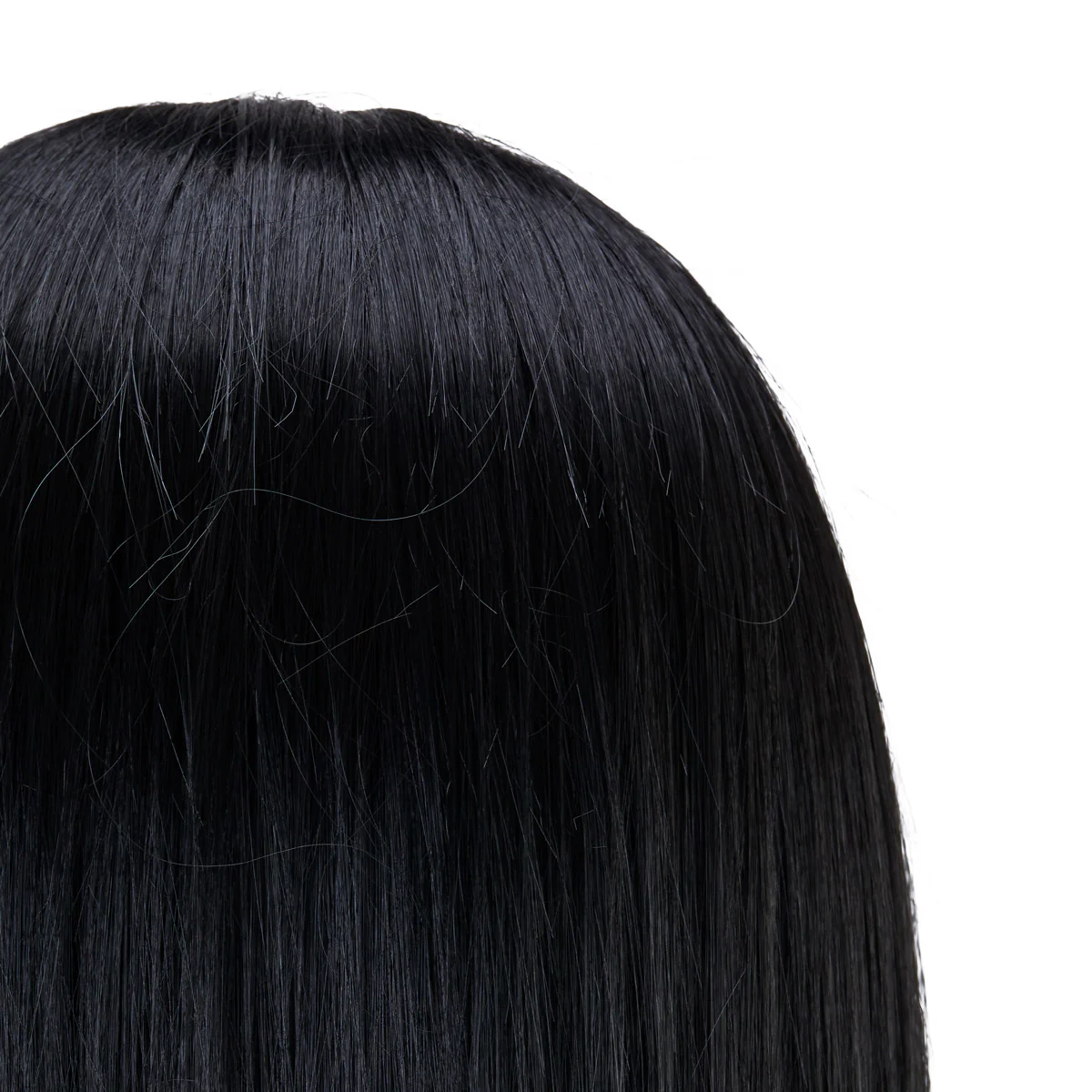 Gabbiano WZ4 Training Head With Beard, Synthetic Hair, Colour 1#, Length 8"+6" - Image 2