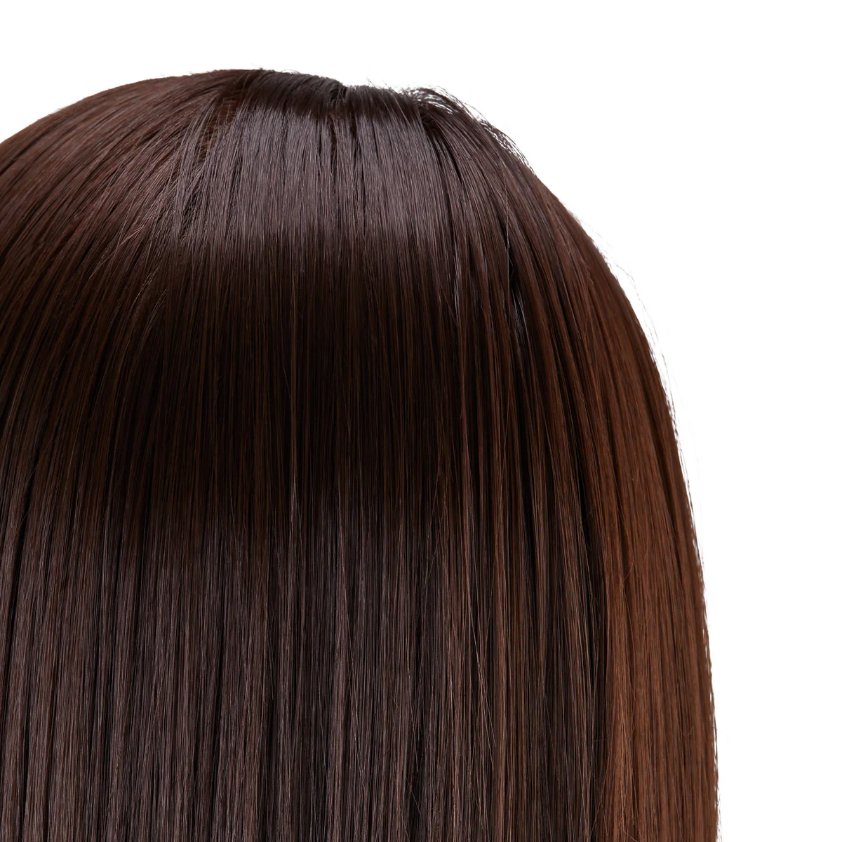 Gabbiano WZ4 Training Head With Beard, Synthetic Hair, Colour 4#, Length 8"+6" - Image 2