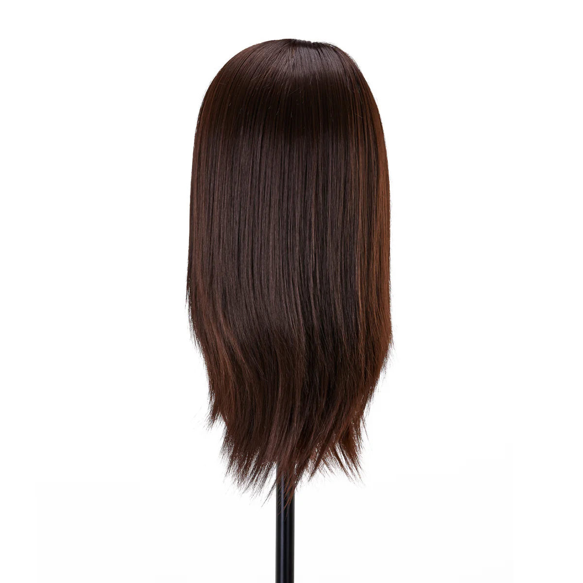 Gabbiano WZ4 Training Head With Beard, Synthetic Hair, Colour 4#, Length 8"+6" - Image 3