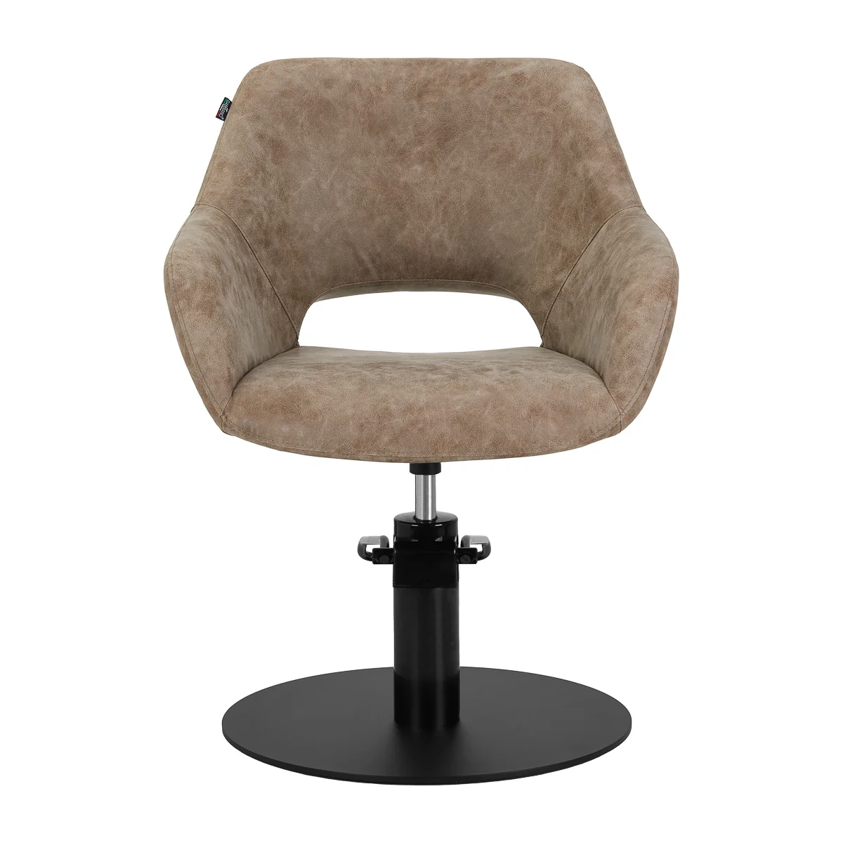 Hairdressing chair Gabbiano Sevilla old Brown - Image 7