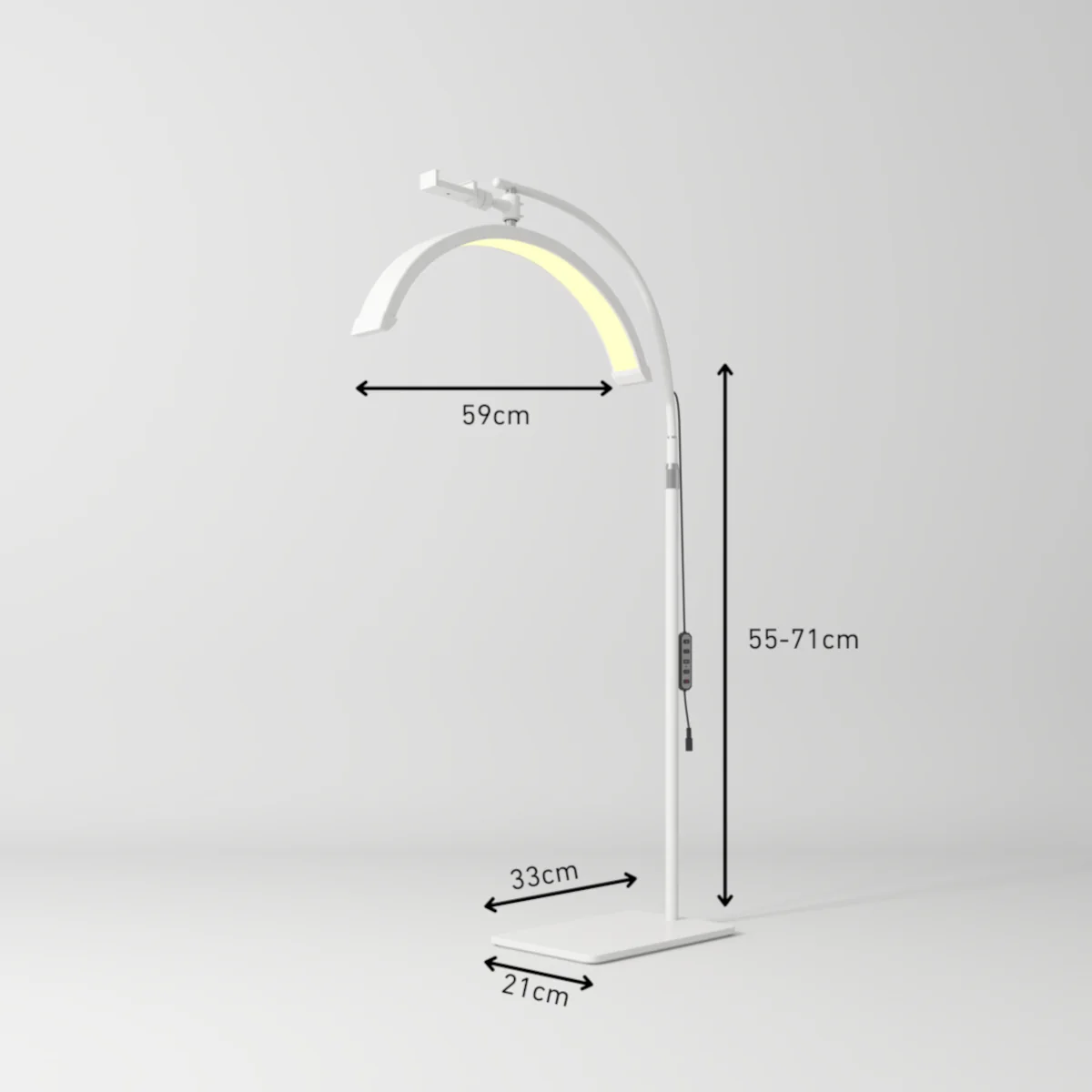 Manufakturo Beauty Lash LED Moonlight - Adjustable Colour Temp & Intensity White - Image 3