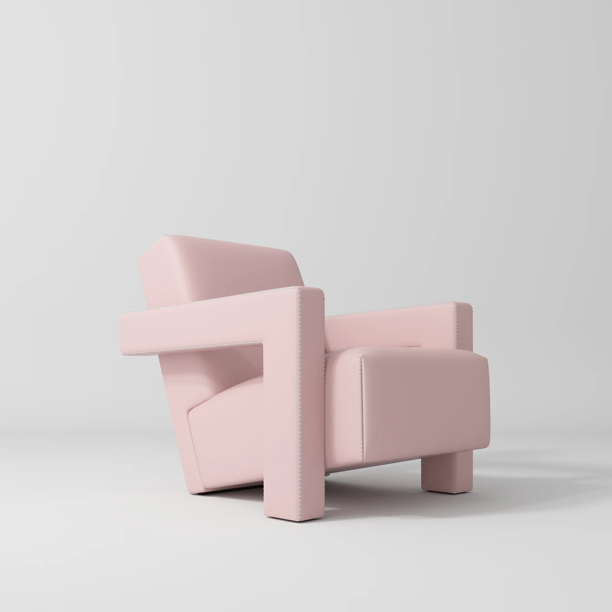 Manufakturo Complete Set 02 Reception Area - Chair & Sofa for Luxury Salon Waiting Area Bare Blush - Image 6