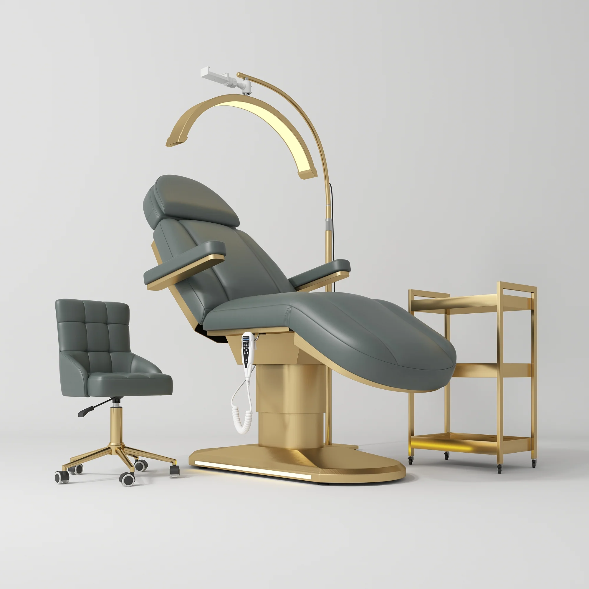 Manufakturo Étoile Navy The Complete Studio Set - Beauty Bed, Chair, Moonlight & Trolley