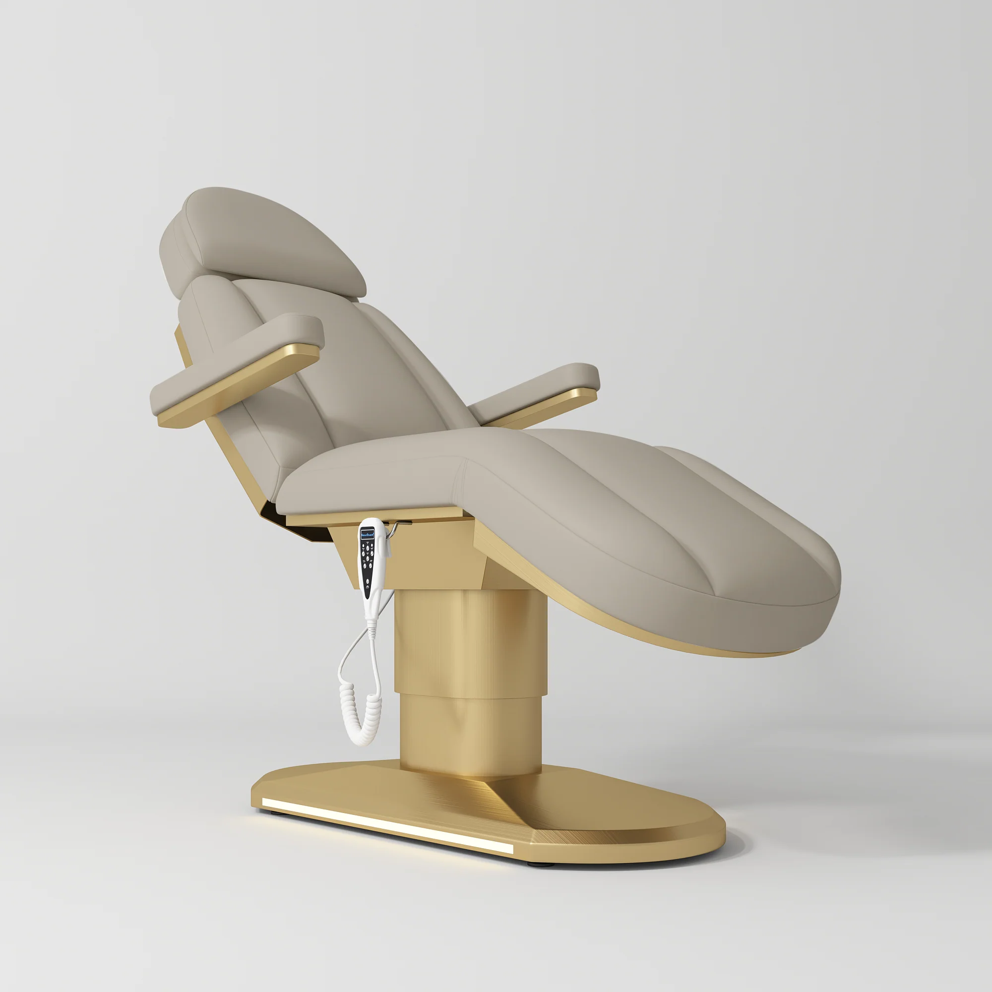 Manufakturo Étoile Stone Taupe The Complete Studio Set - Beauty Bed, Chair, Moonlight & Trolley - Image 2