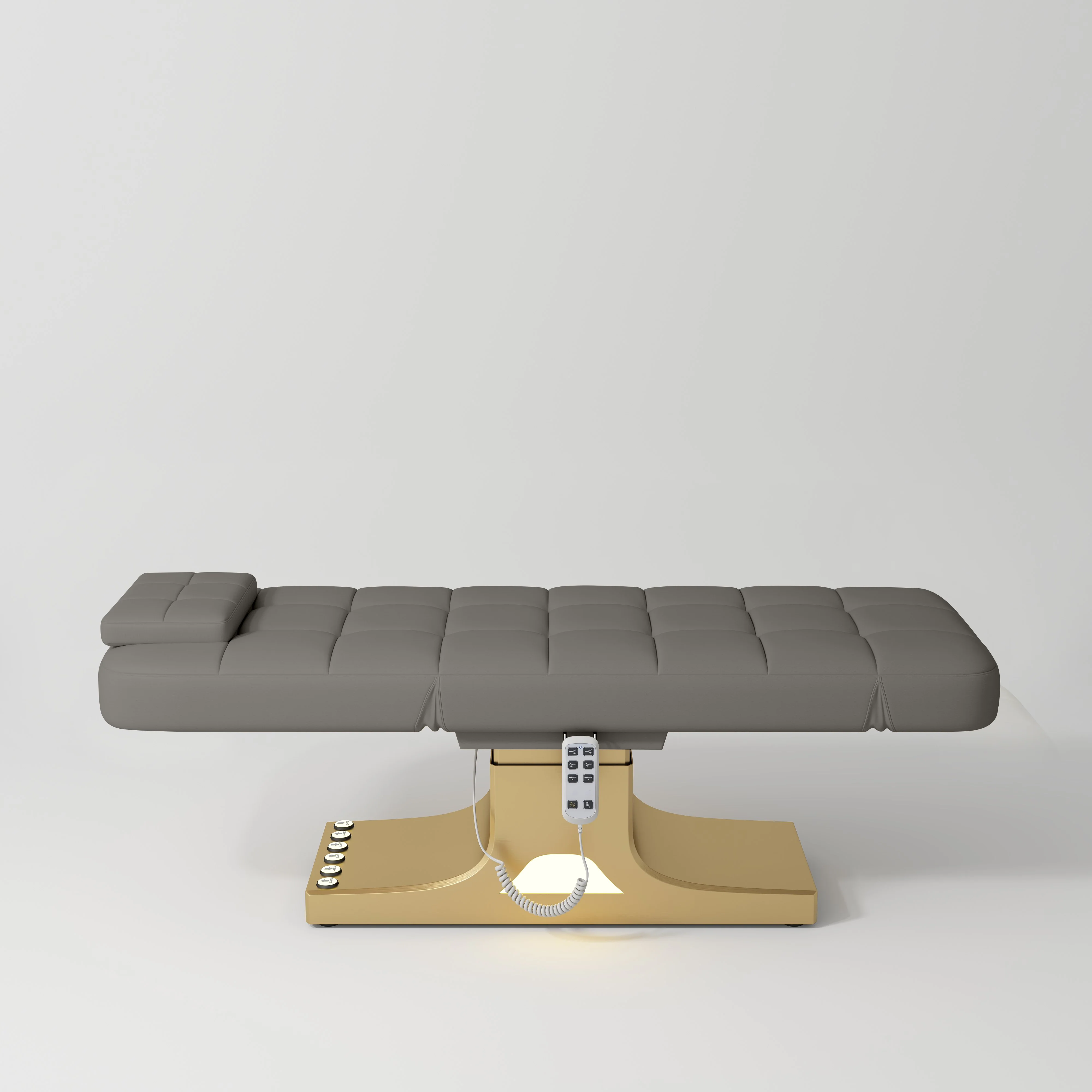 Manufakturo Saphir version A Deep Ash – 4-Piece Beauty Studio Set: Luxury Bed, Chair, Lamp & Trolley - Image 3