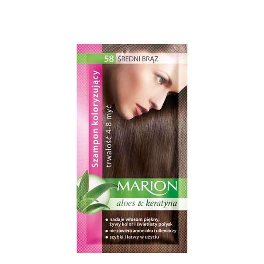 Marion Hair Colouring Shampoo with Keratin & Aloe (EXP 04/2026) - Image 6
