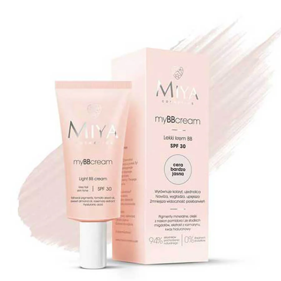 Miya Cosmetics myBBcream Light BB Face Cream SPF30 - Image 4