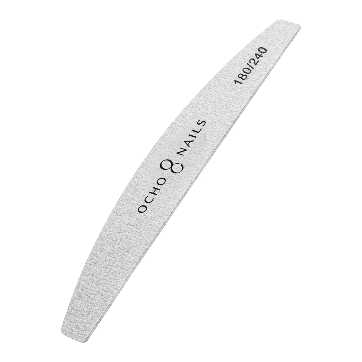 Ocho Nails Half-Moon Nail File 180/240 Safe Pack - Image 2