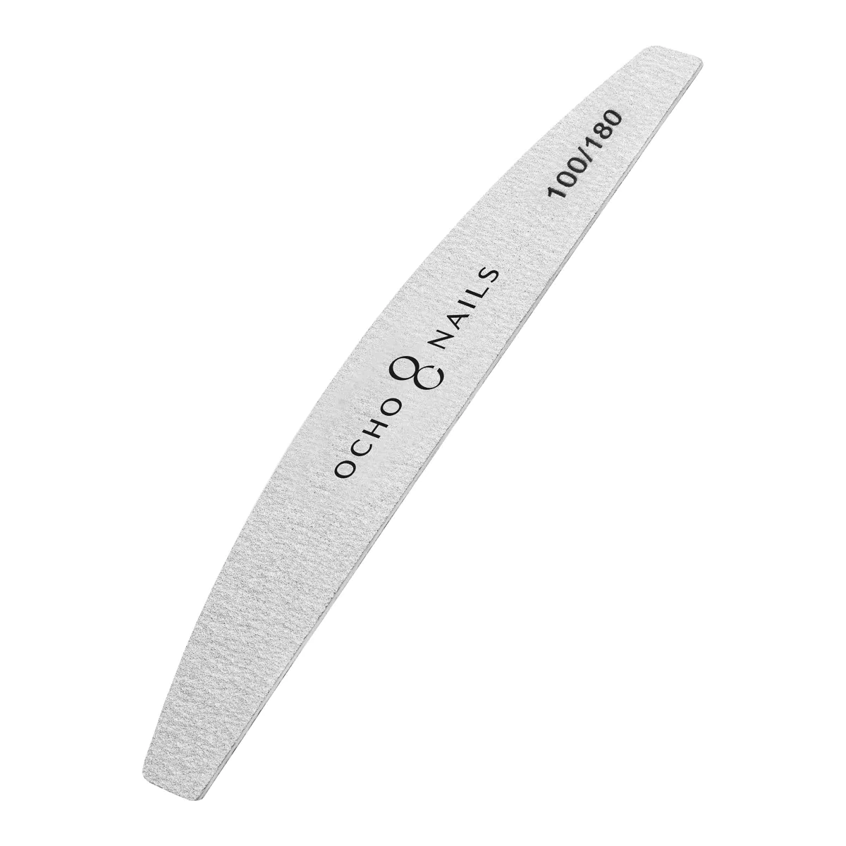 Ocho Nails Half-Moon Slim Nail File 100/180 10pcs - Image 2