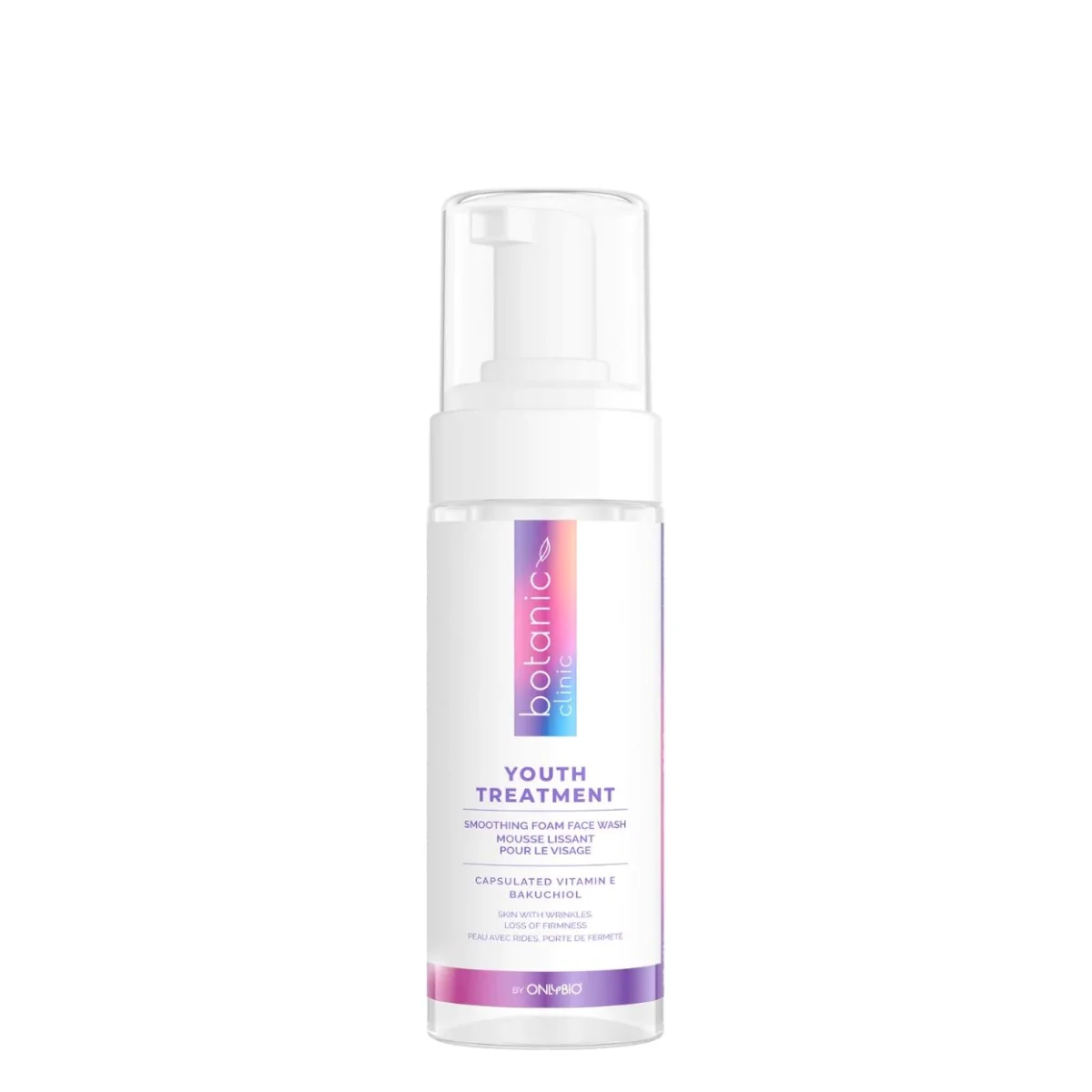 OnlyBio Botanic Clinic Youth Treatment Smoothing Foam Face Wash