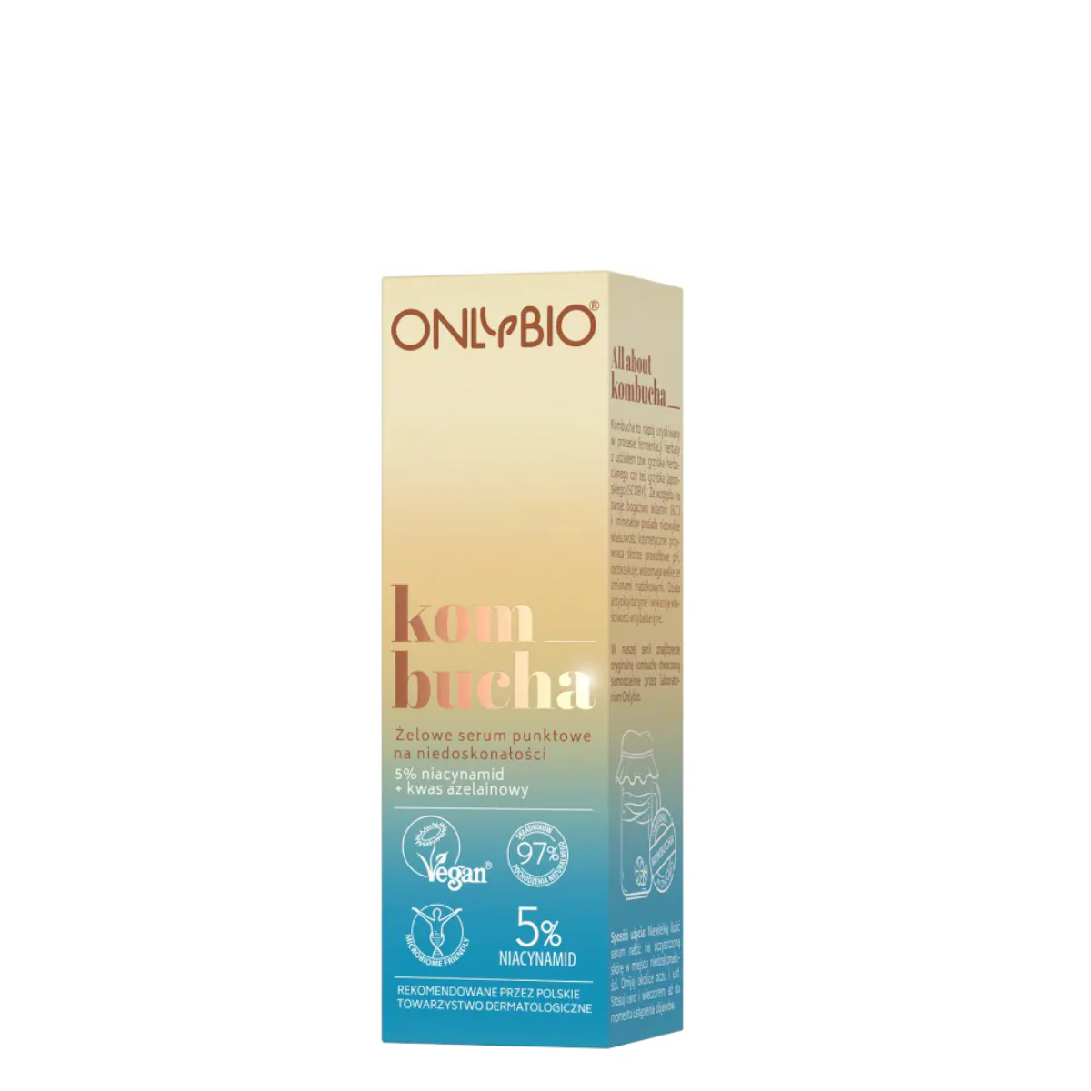 OnlyBio Kombucha Gel Spot Serum for Imperfections - Image 2