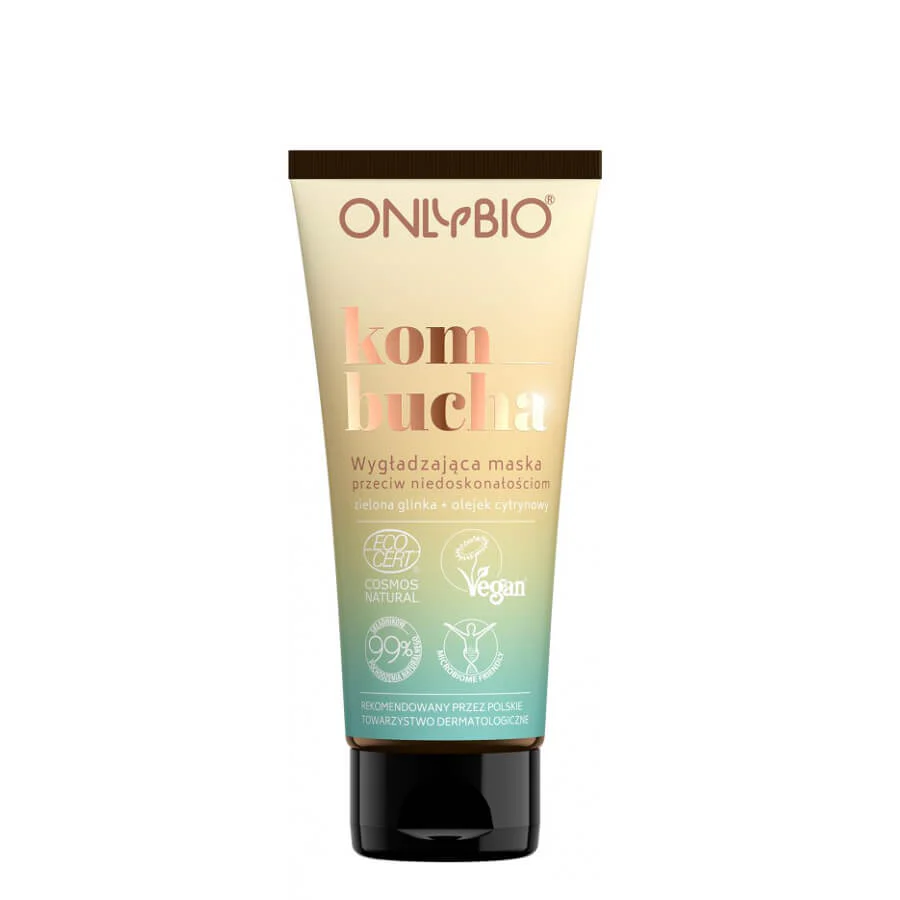 OnlyBio Kombucha Smoothing Face Mask Against Imperfections