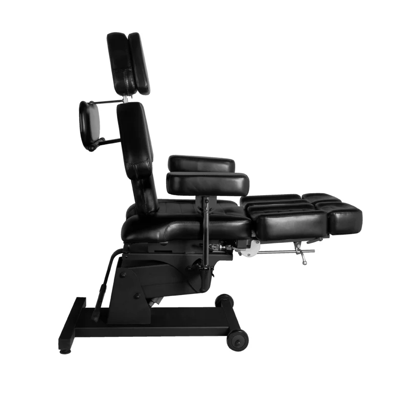Pro Ink Professional Electric Tattoo Chair 606 Black - Image 4